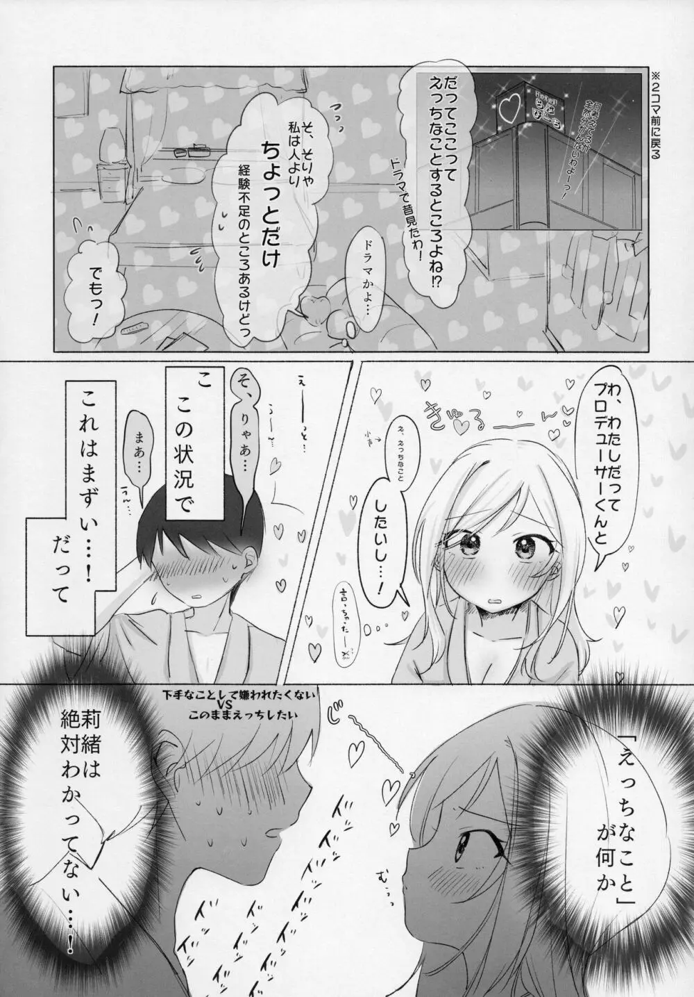 ところでプロデューサーくん、ラブホテルって何するところなの? Page.7