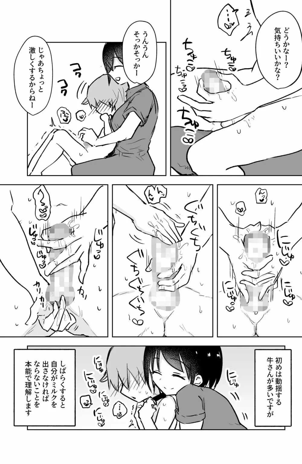 牛型獣人搾乳マニュアル Page.6