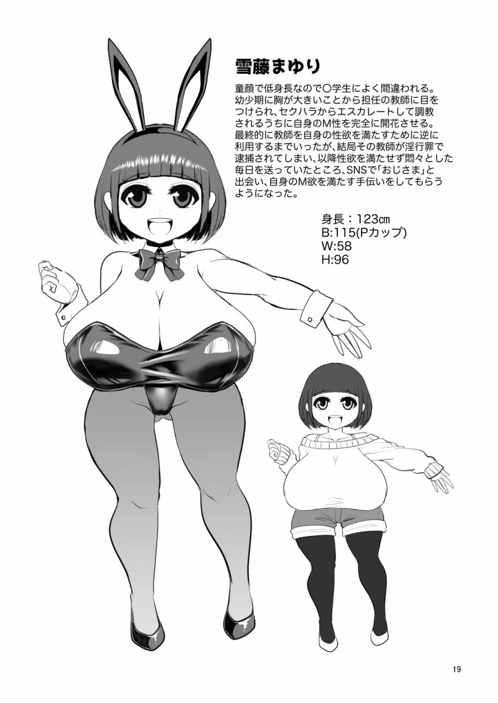 まゆちゃんのミリしらコスプレSEXレポート Page.19