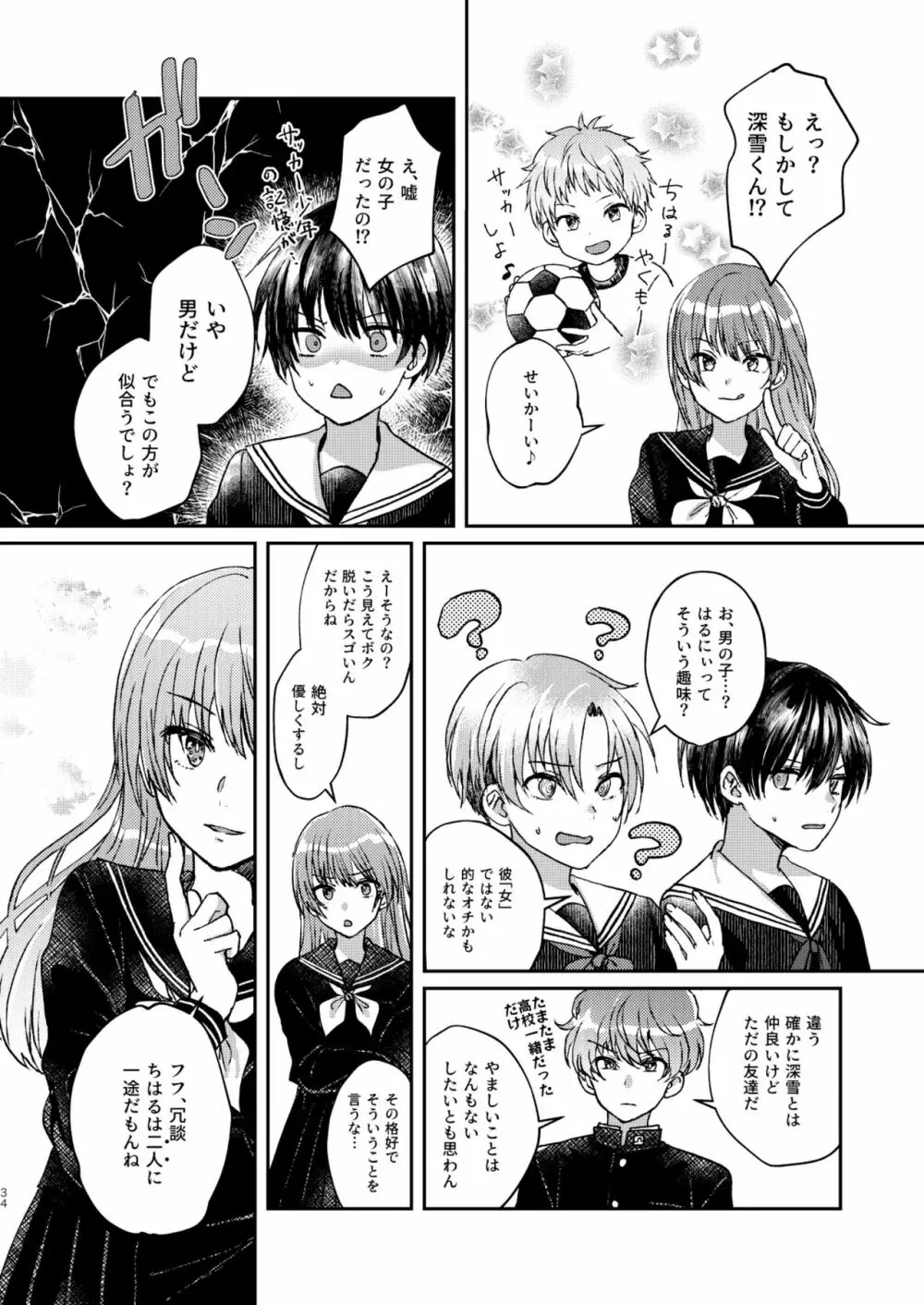 晴れのち嵐雲 Page.34