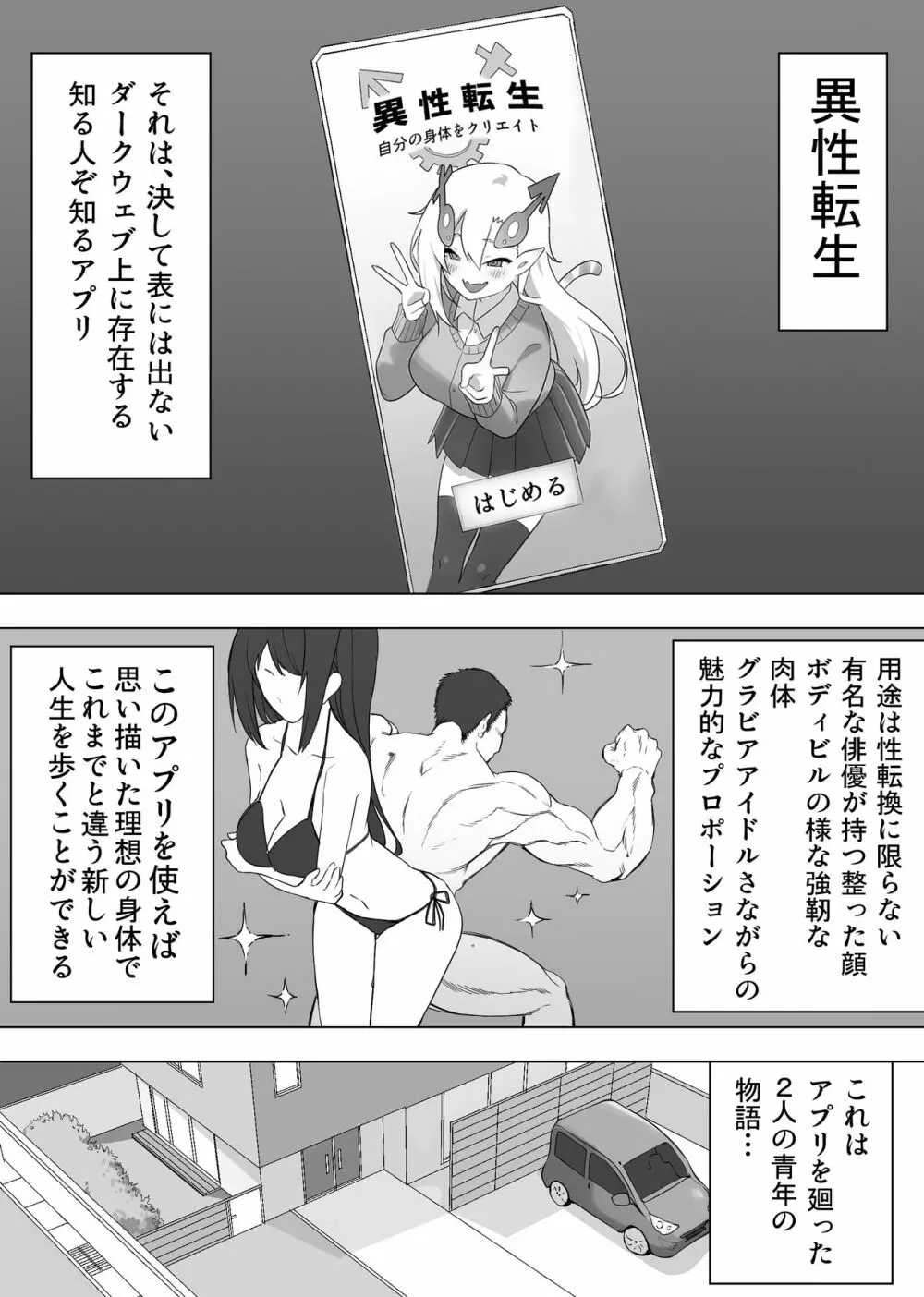 異性転生II 好みのカラダにボディーチェンジ Page.2