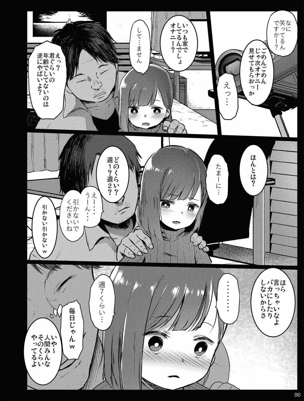 チビメス援交日誌 Page.86