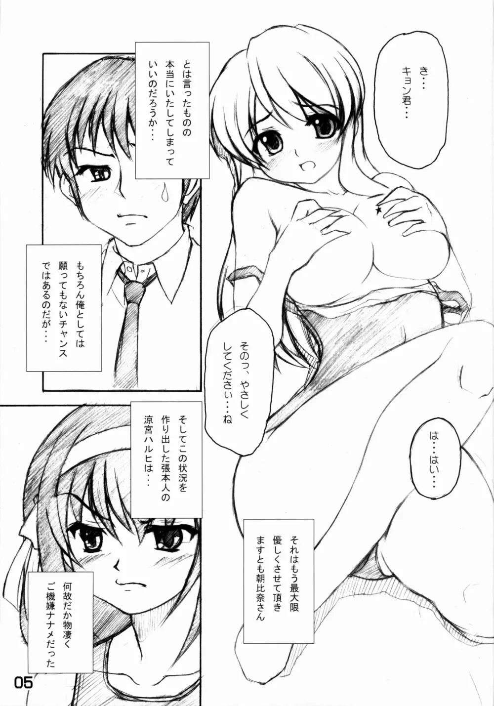 涼宮ハルヒの○○ Page.4