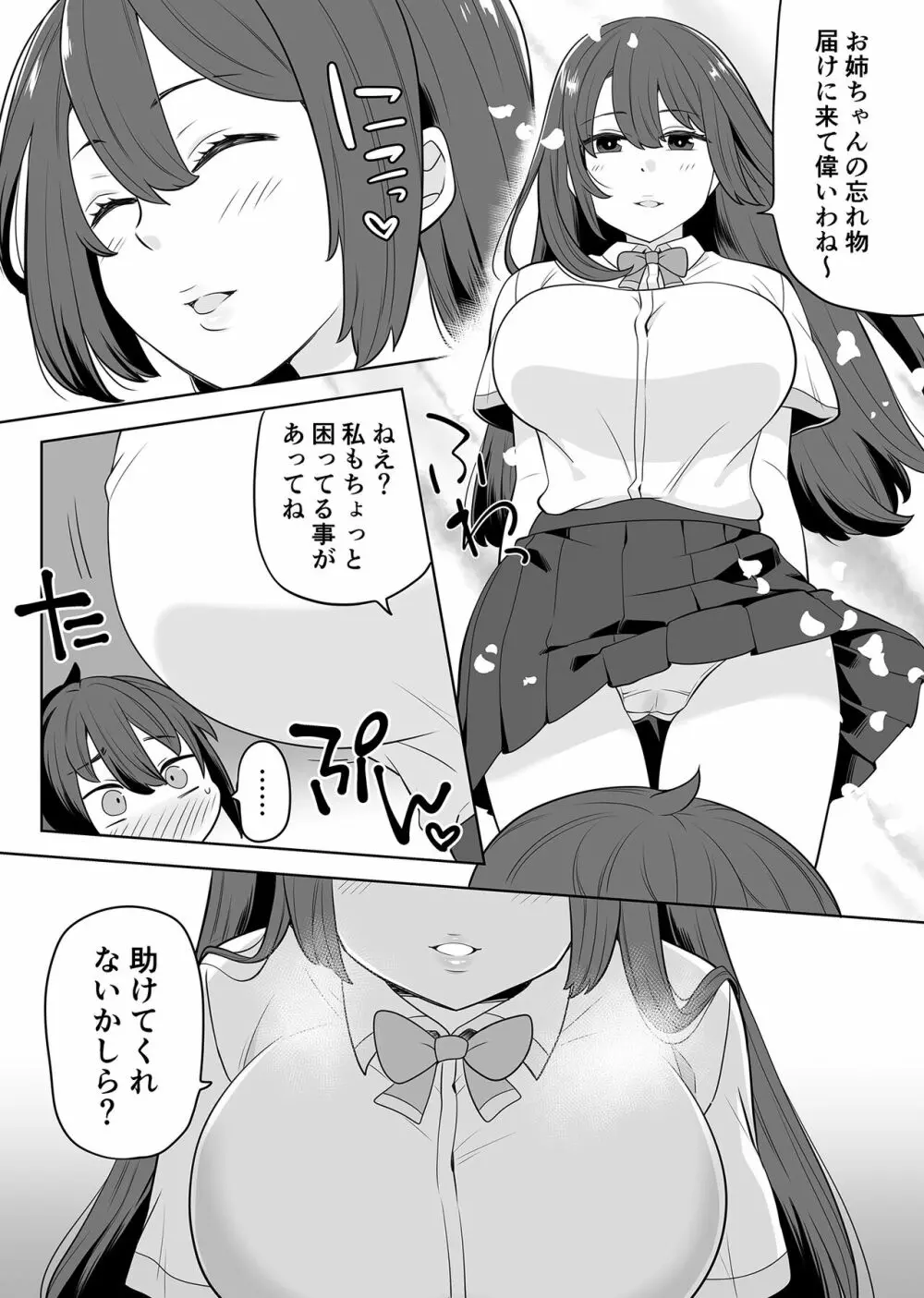 姉の忘れ物を届けに女子校へ Page.3