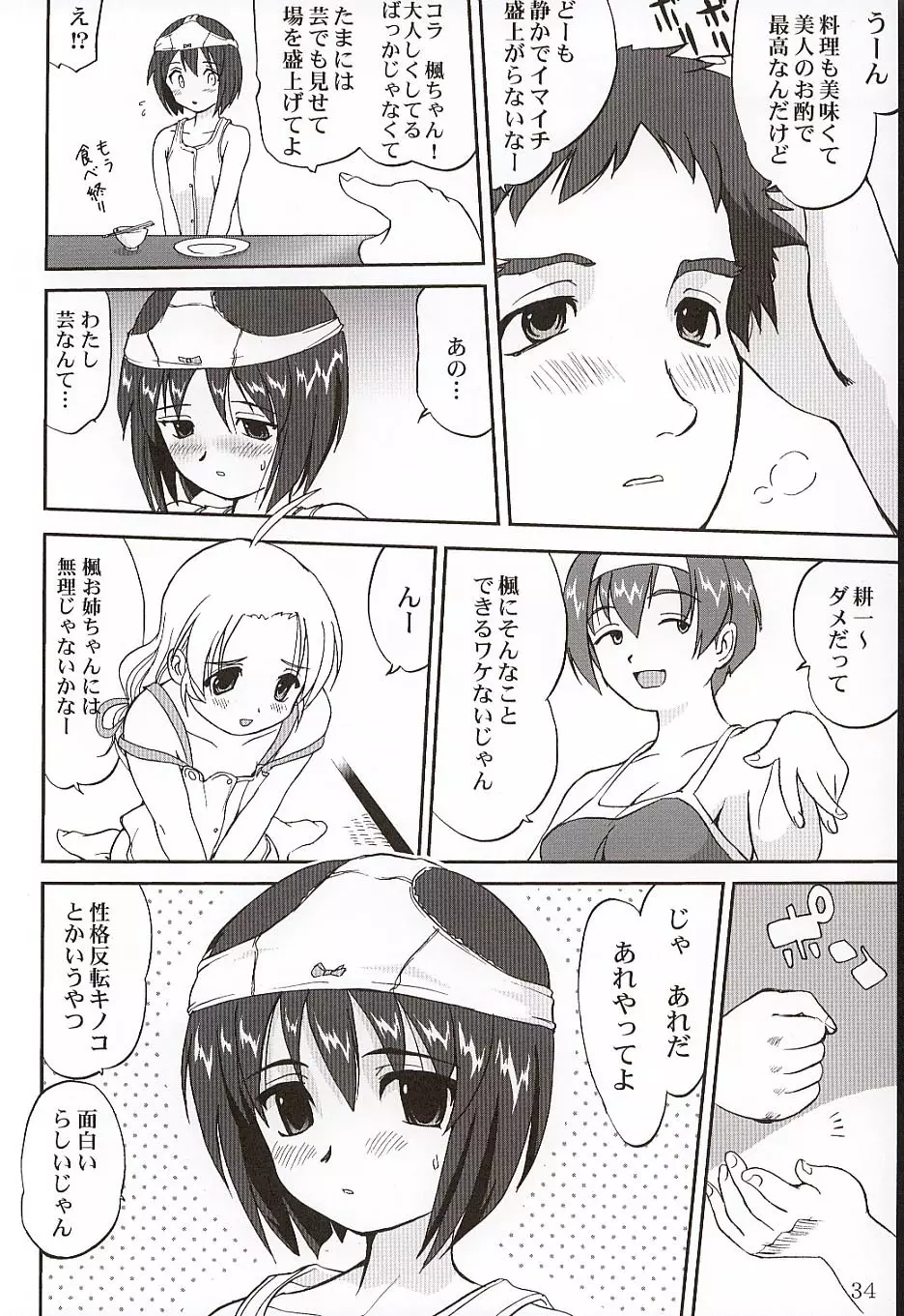 楓ちゃんの憂鬱!! Page.33