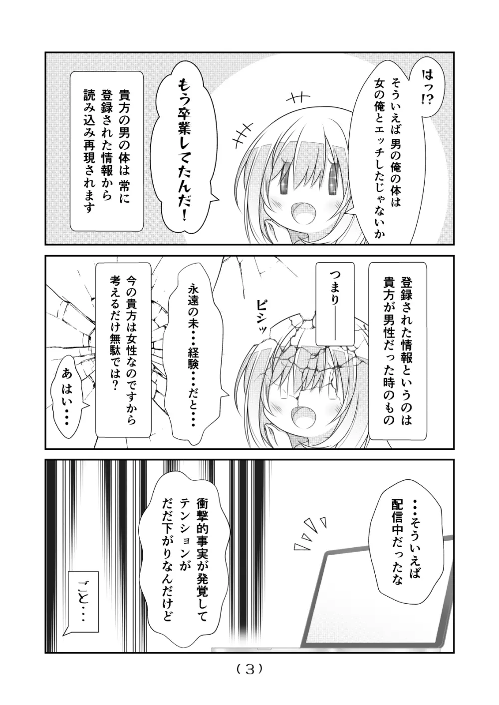 女体化チートが想像以上に万能すぎた その8 Page.4