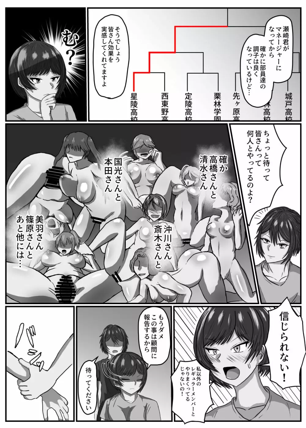 女子サッカー部は部長以外抱かれていた Page.12