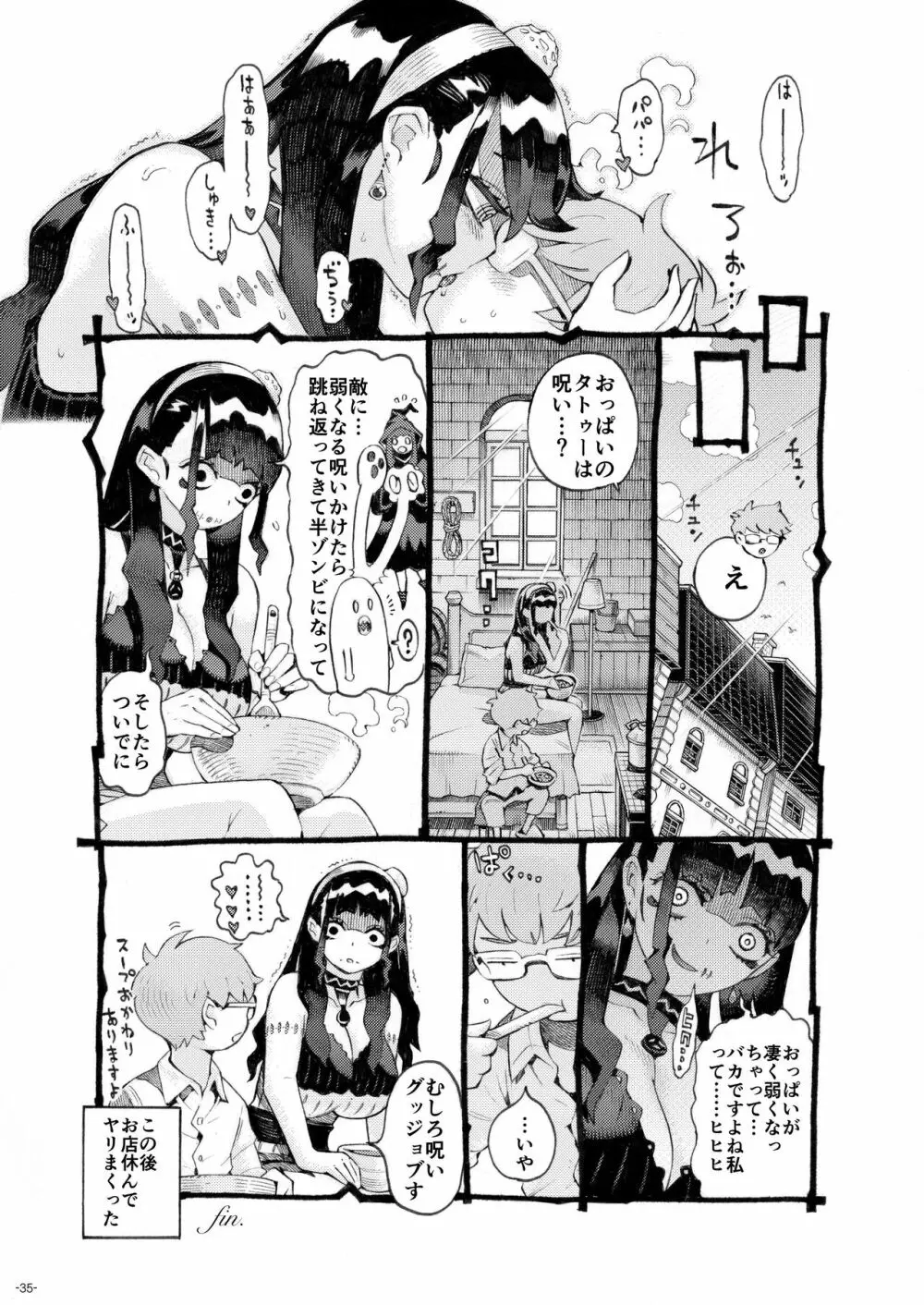 魔術師パパ活中 Page.35