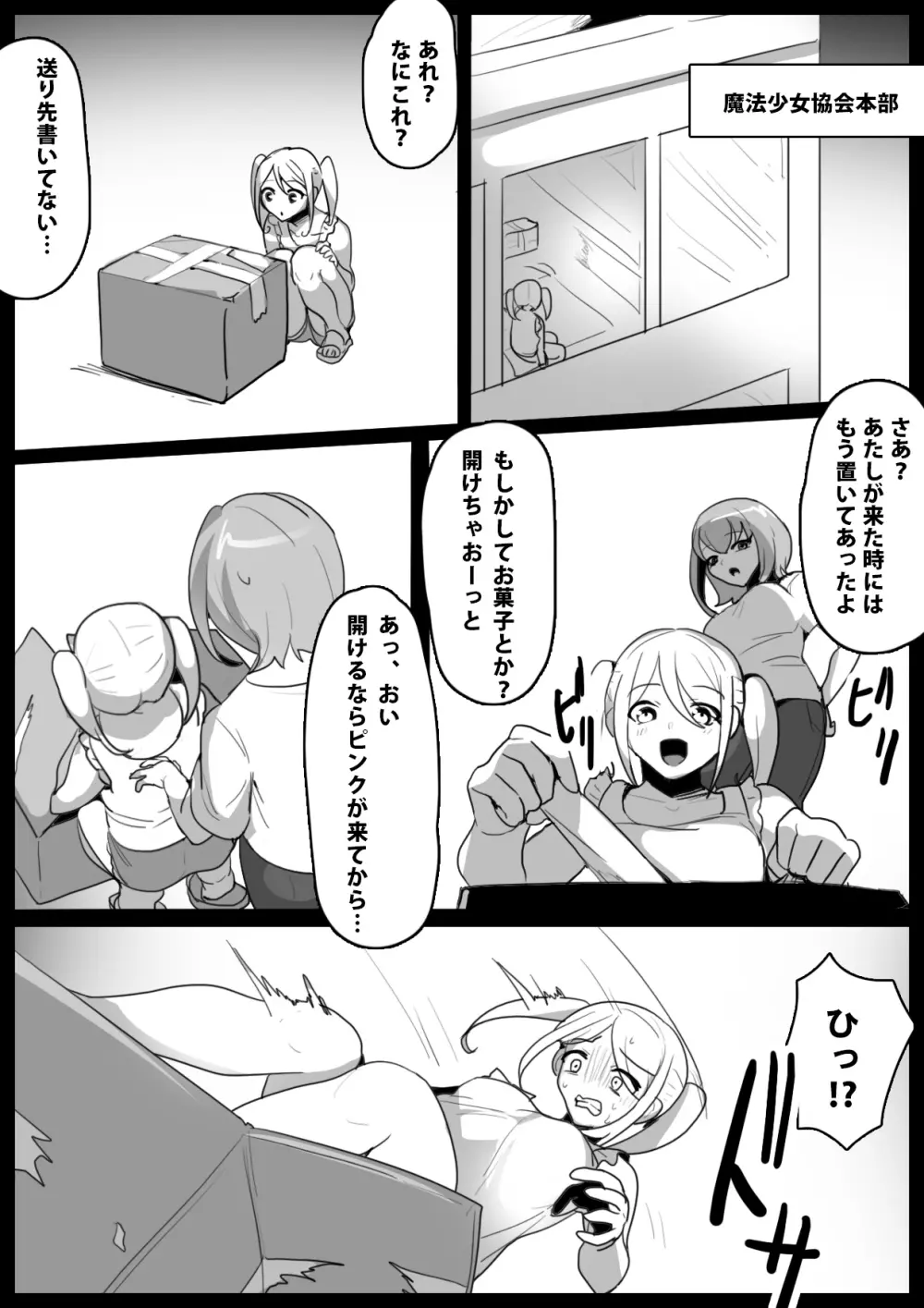 魔法少女が人格排泄させられ箱に詰められるお話 Page.2