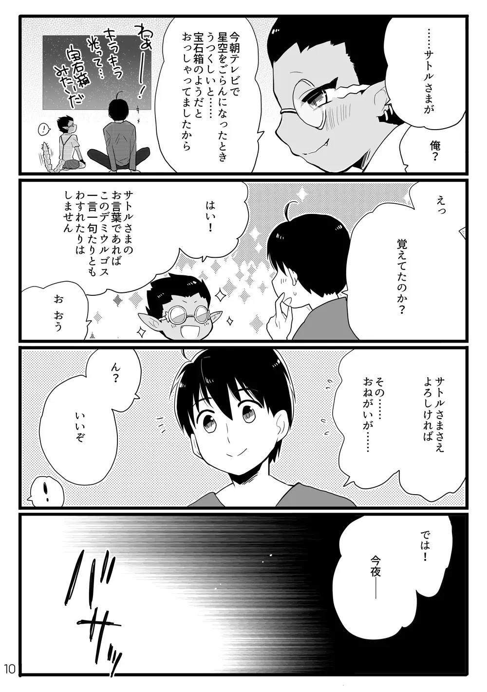 鈴木さん家にデミウルゴスくんがお泊りする話 Page.9