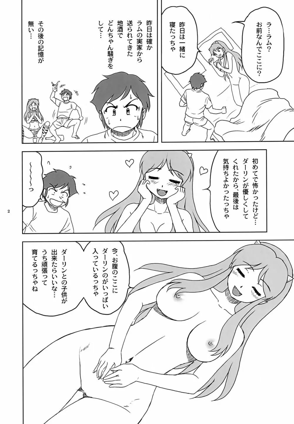 初めて...だっちゃ Page.2