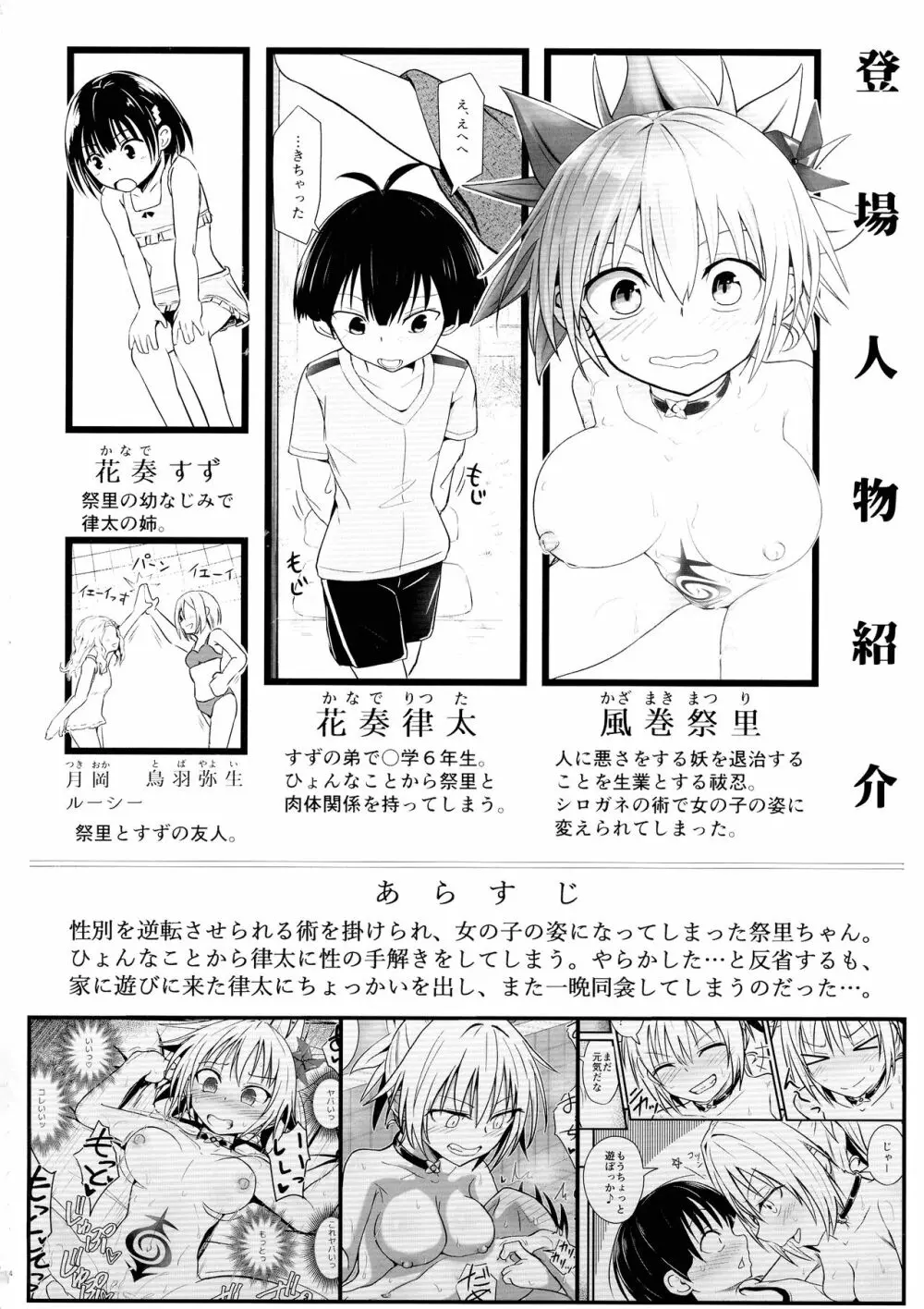 ハレンチ! まつりちゃん 3 Page.4