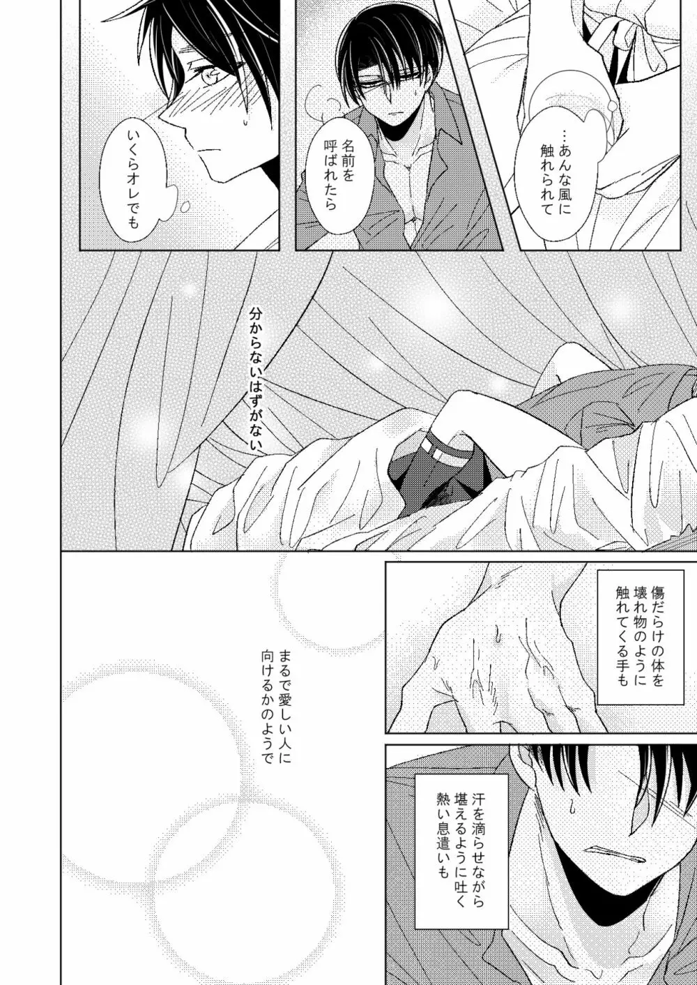【web再録】A monopoly of Love【リヴァエレ】 Page.35
