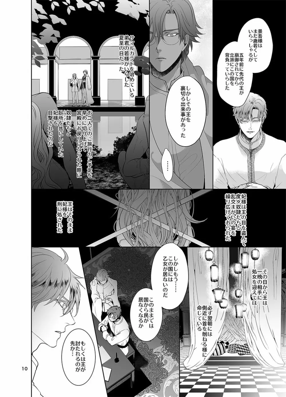 千と一夜のエレウテリア Page.9