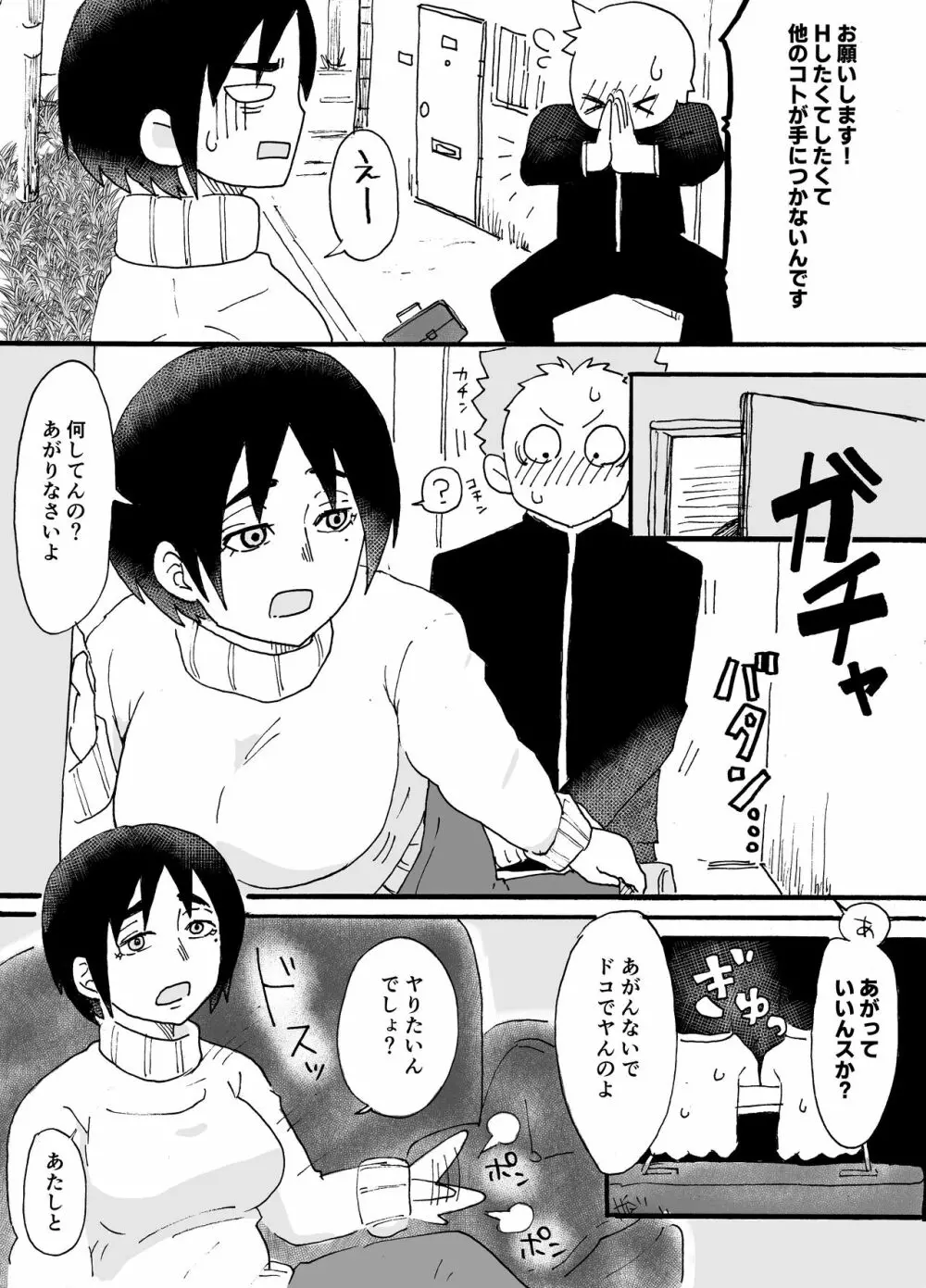 頼めばヤラせてくれる近所のおばさん Page.3