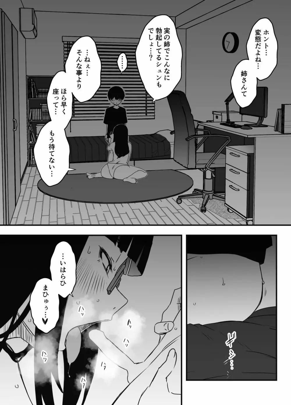 昼の姉と、夜の姉 Page.6