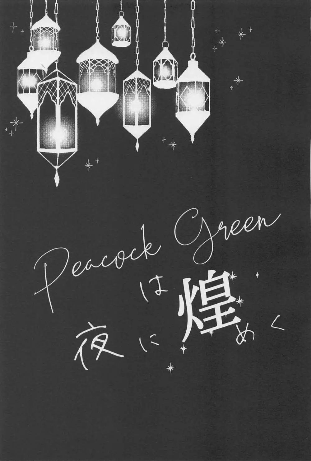 Peacock greenは夜に煌めく Page.32