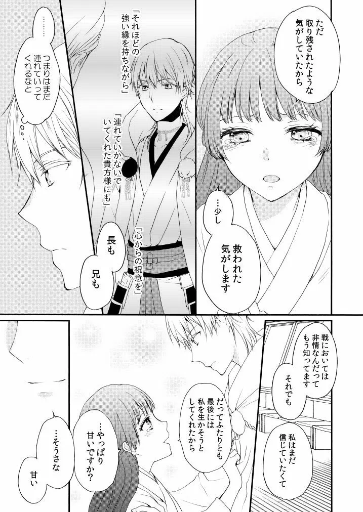 新婚につきちょっと本丸を留守にします Page.10