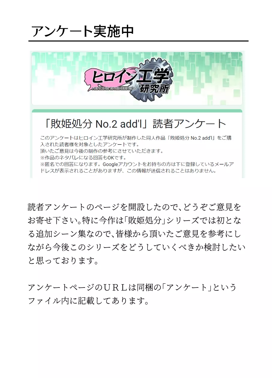 敗姫処分 No.2 add'l ルートB Page.17