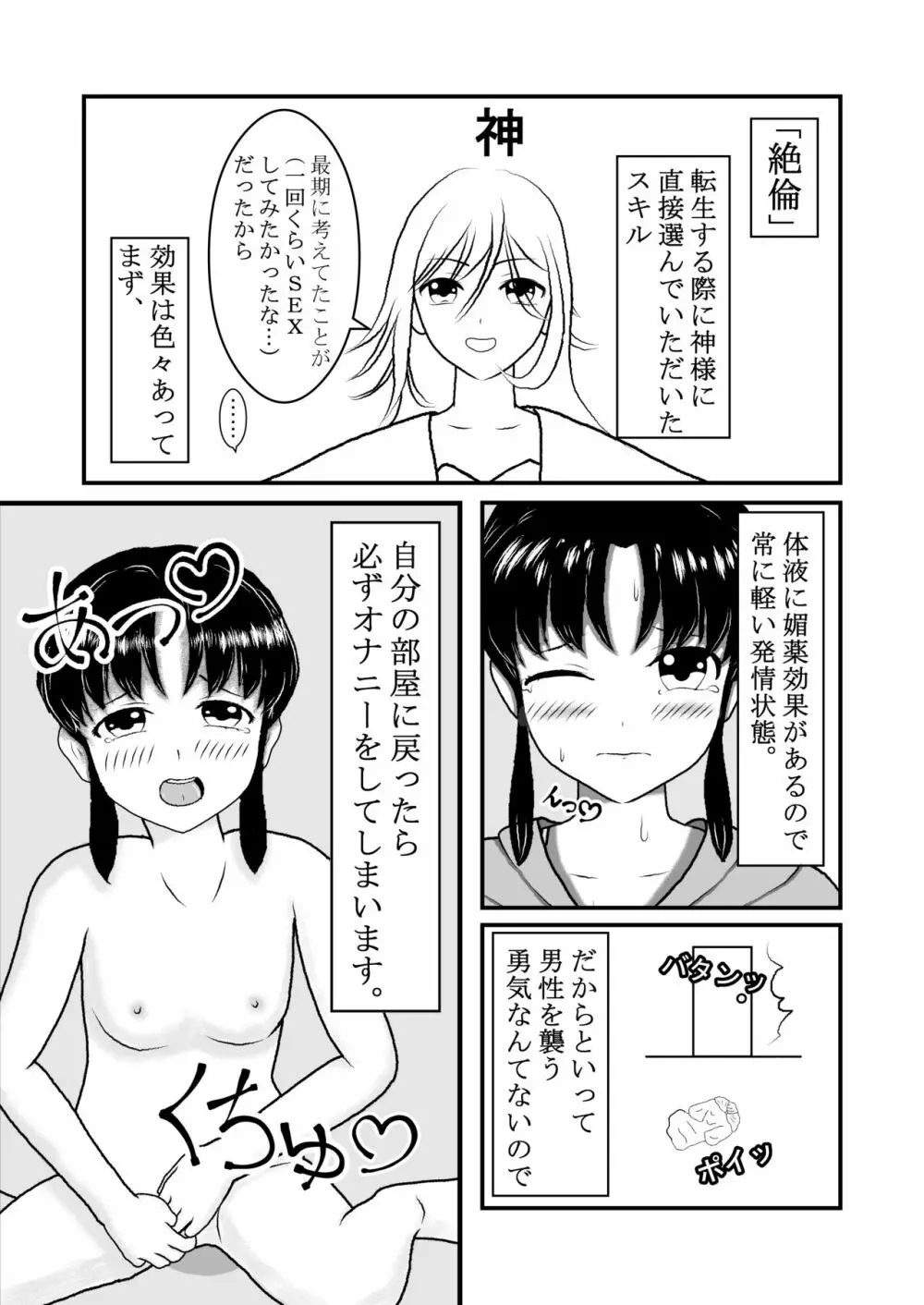 処〇でしたが転生して痴女になりました Page.3