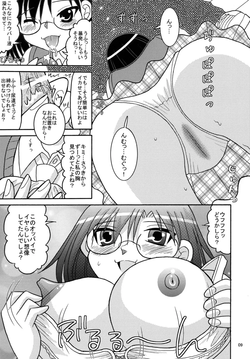 とある眼鏡の超巨乳砲 Page.8