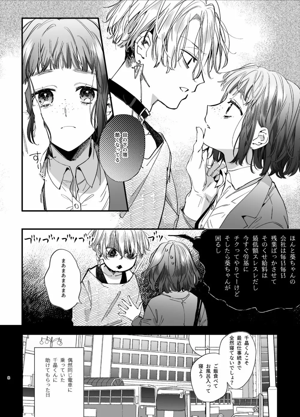 かわいそうなキミがいちばんカワイイ -共依存な千晶くんとキメセクえっち- Page.8