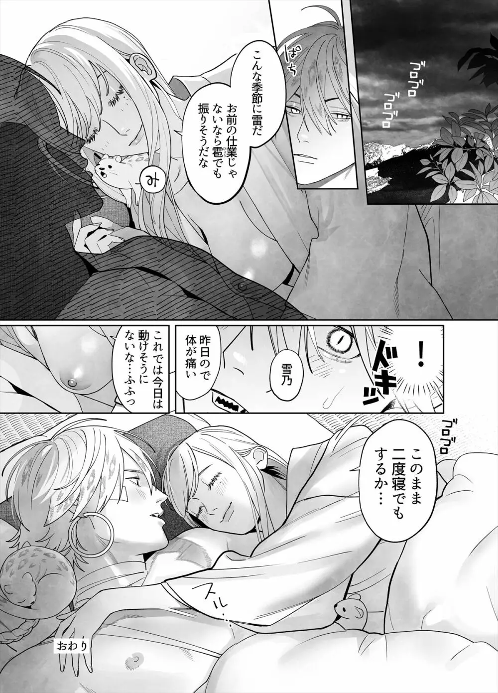 雷鳴と残雪 Page.99