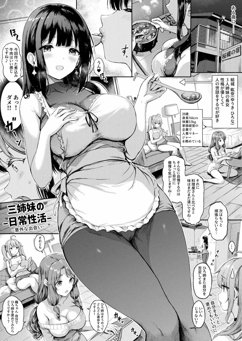 三姉妹漫画ep1 Page.2