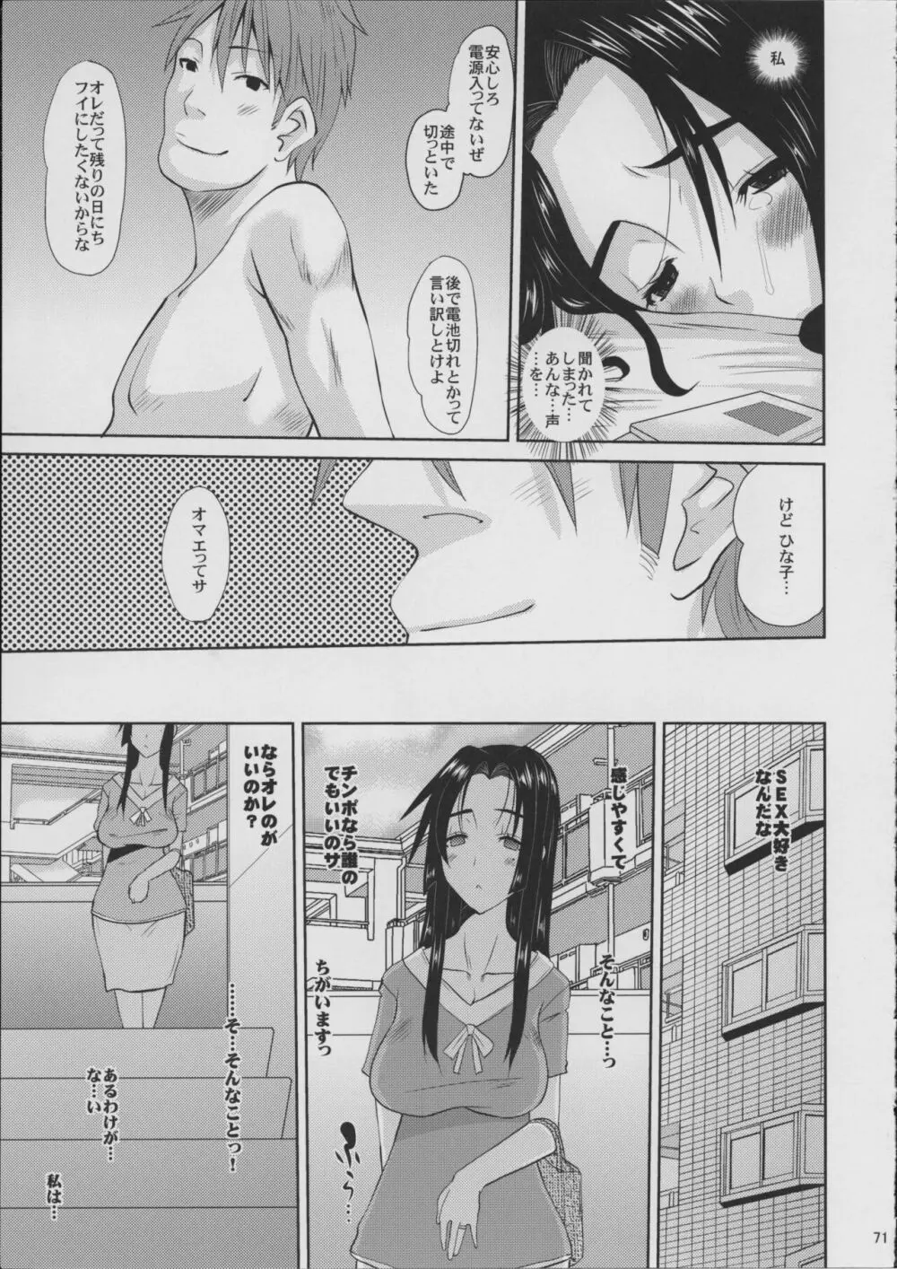 人妻ひな子さんの苦悩 Page.72