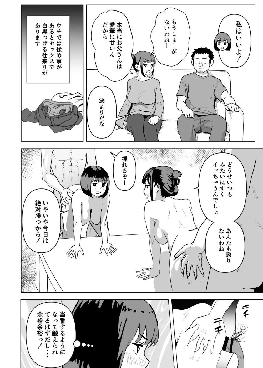 ウチでは家族セックスは常識らしい Page.47