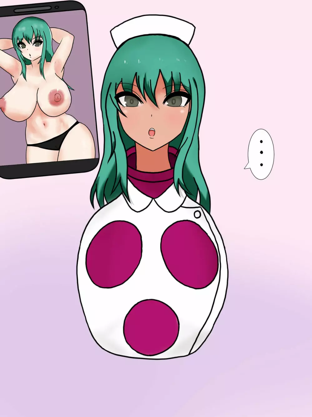 緑髪の巨乳娘ちゃんが「レディポット化」しちゃうだけの形状変化エロCG集 Page.132