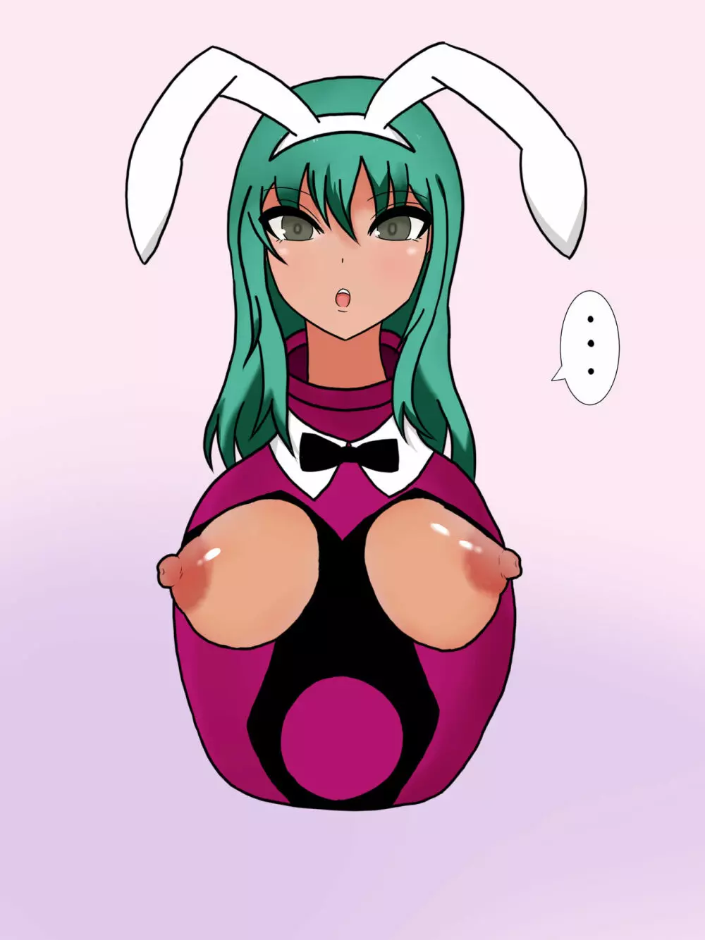 緑髪の巨乳娘ちゃんが「レディポット化」しちゃうだけの形状変化エロCG集 Page.288