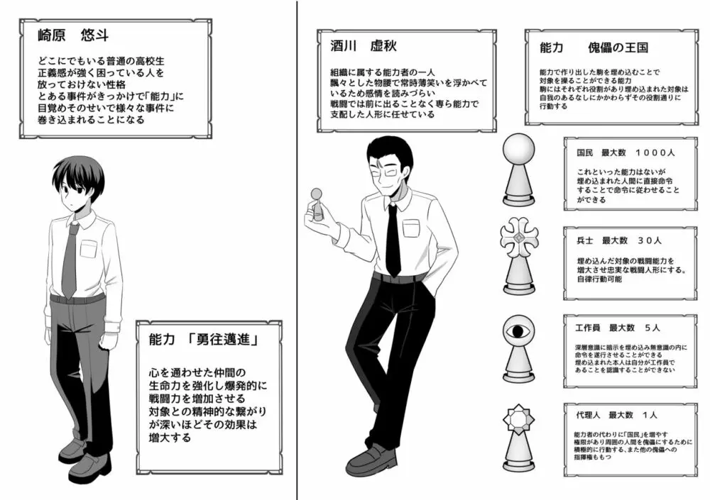 能力バトル系漫画で幼なじみが敵に操られる話 Page.9