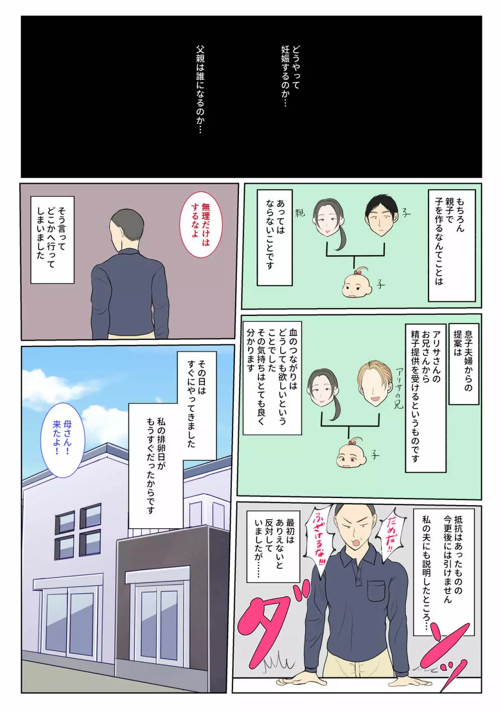 実母代理出産〜奈々恵編〜 Page.11