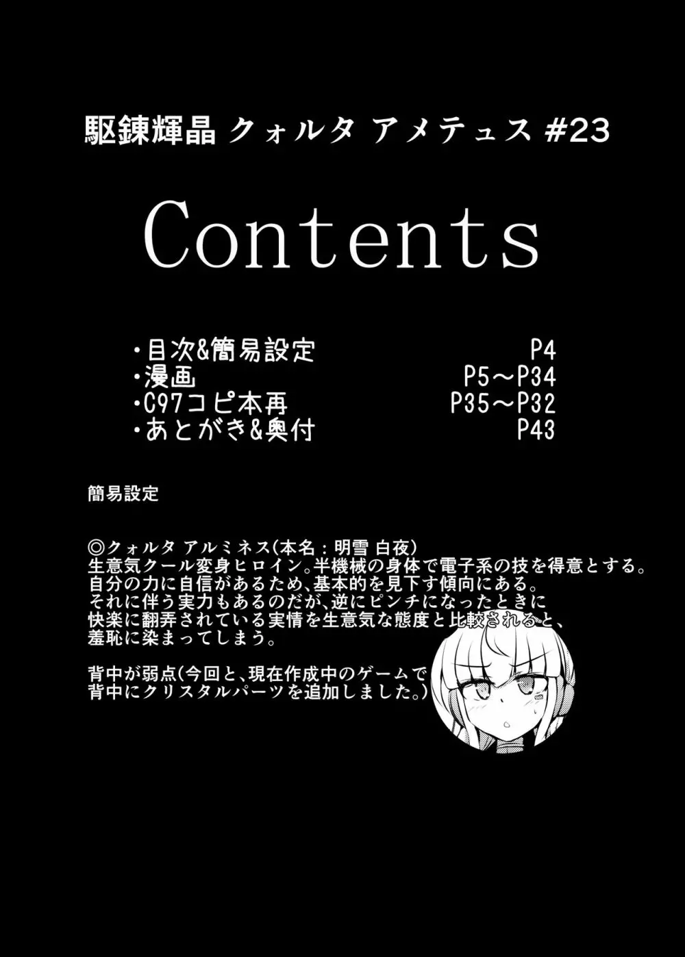 駆錬輝晶 クォルタ アメテュス #23 Page.3