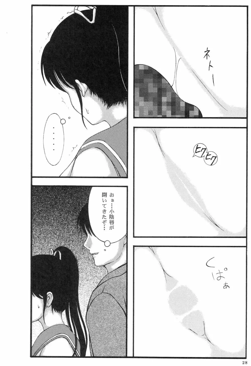 巨乳痴漢響子と夏美ポニーテール総集編 Page.27