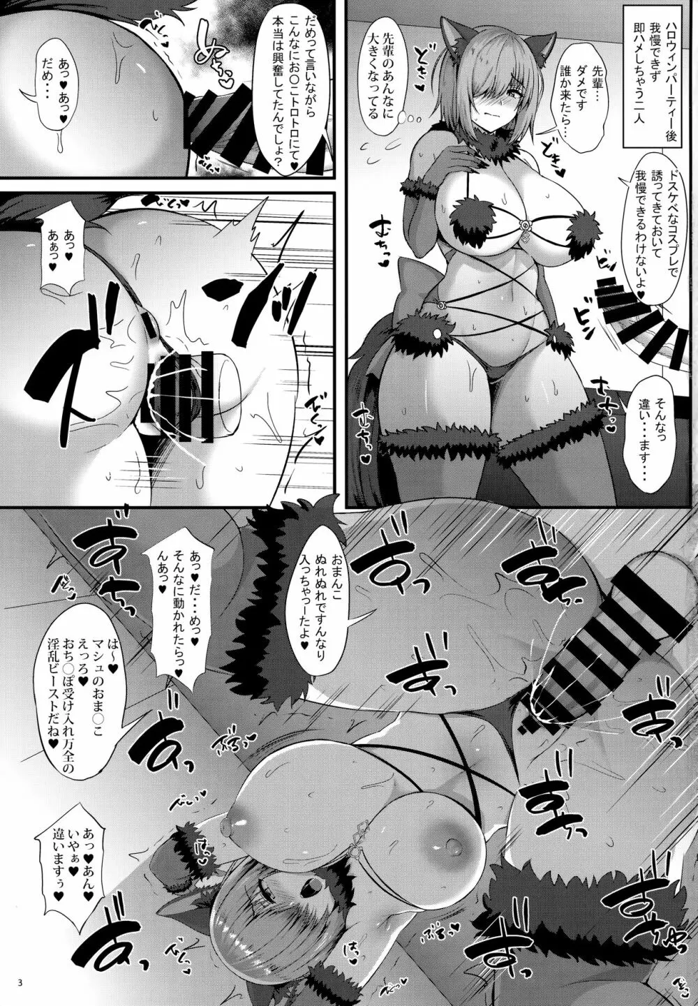 サーヴァント生ハメ性活 Page.3