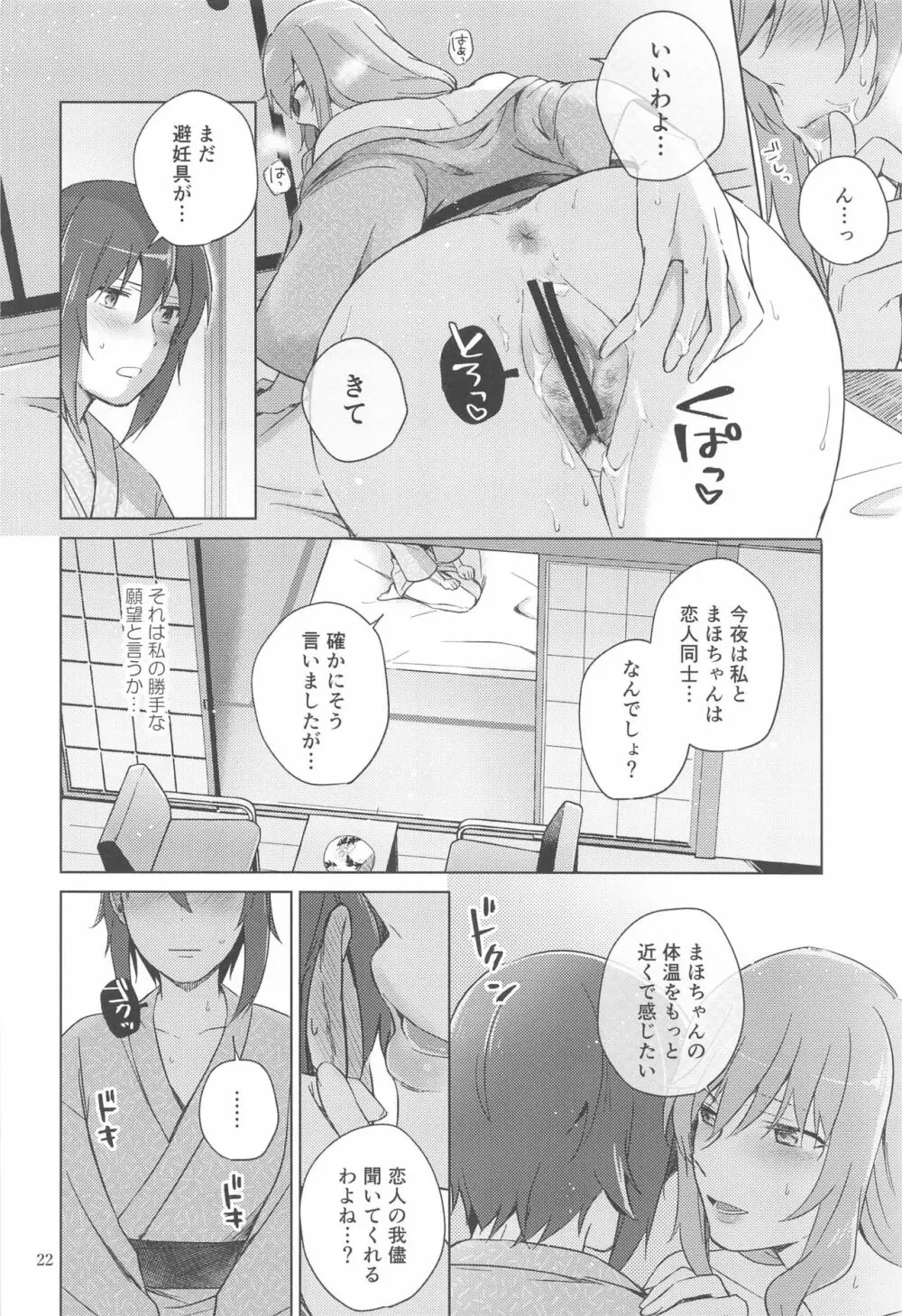 西住と島田2 Page.21