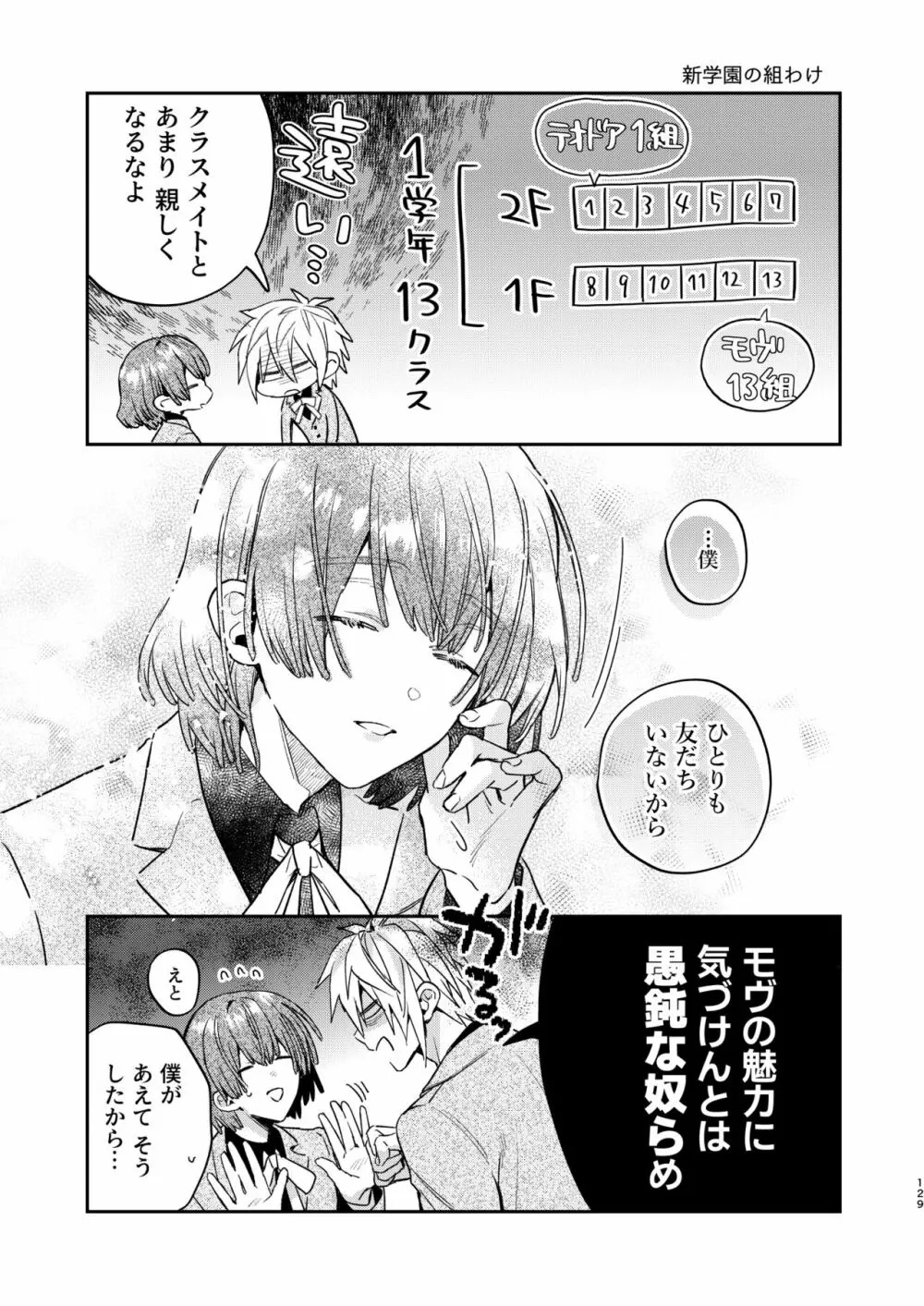 転生モブはBLゲーの世界でハメられ攻略されました!?3 Page.129