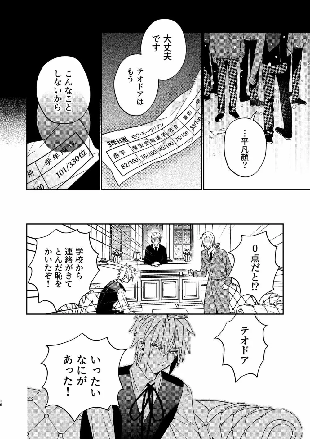 転生モブはBLゲーの世界でハメられ攻略されました!?3 Page.38