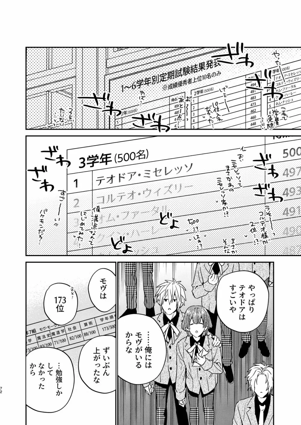 転生モブはBLゲーの世界でハメられ攻略されました!?3 Page.72