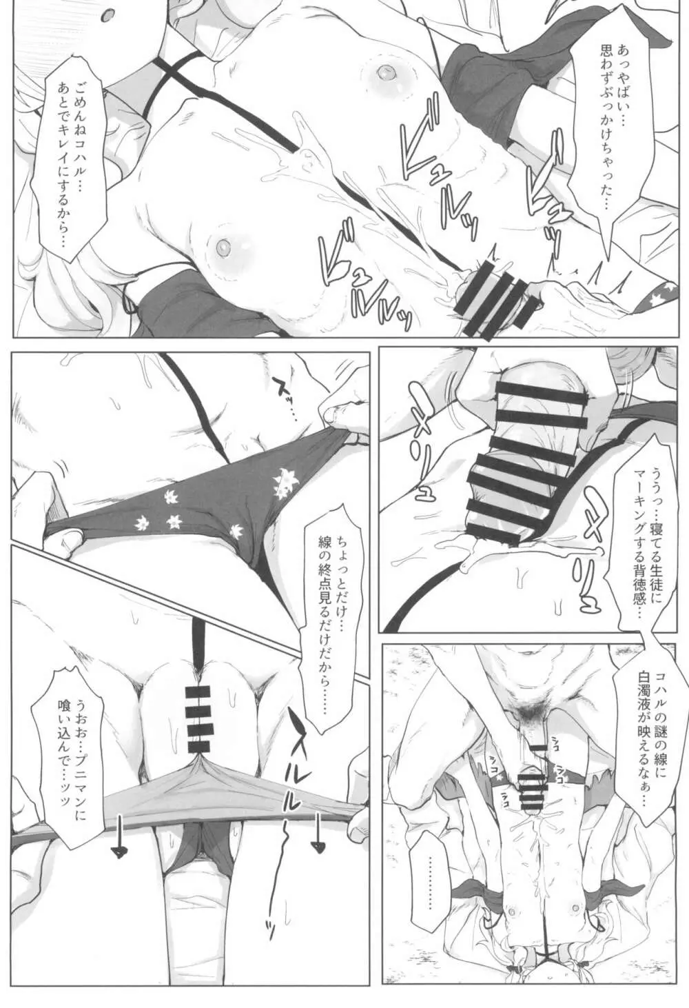 コハルとスケベする本 Page.8