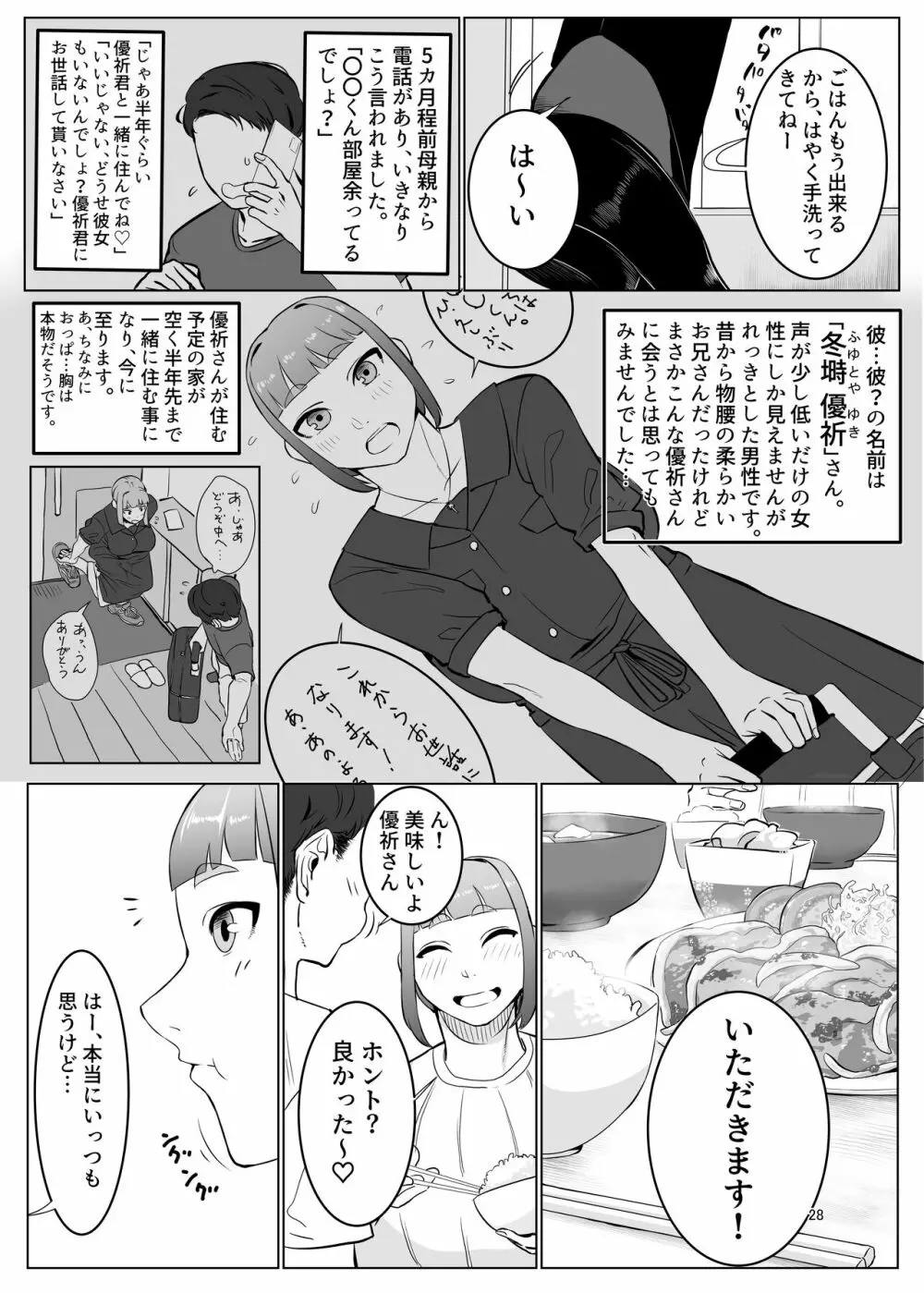 シーメール&メス男子合同誌 C's HAVEN3 玉 Page.28