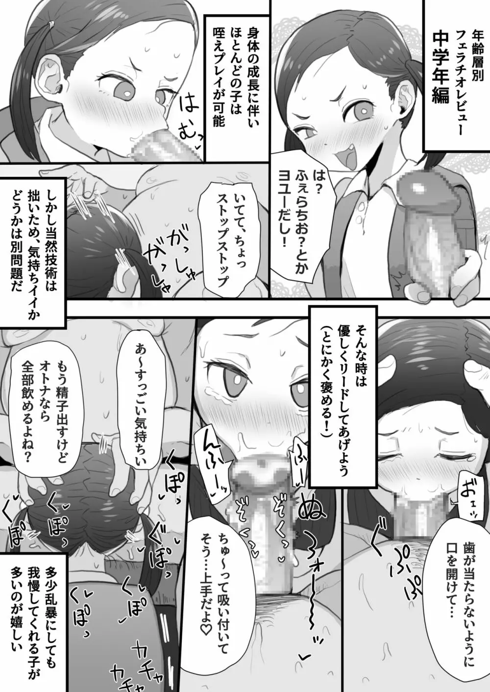 年齢層別フェラチオレビュー Page.3