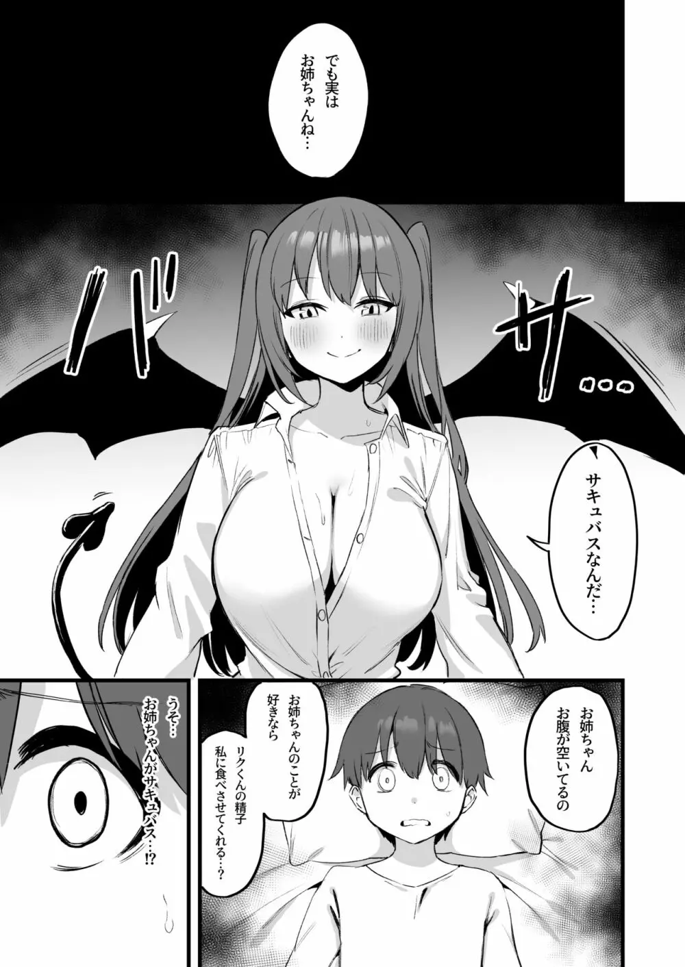 お姉ちゃんはサキュバス!? Page.7