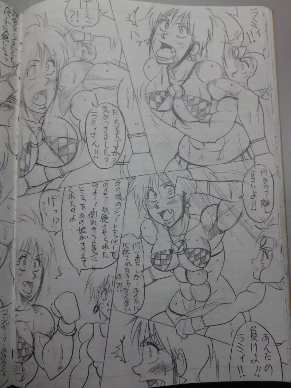 ティアラVSラミィ初スパー Page.32