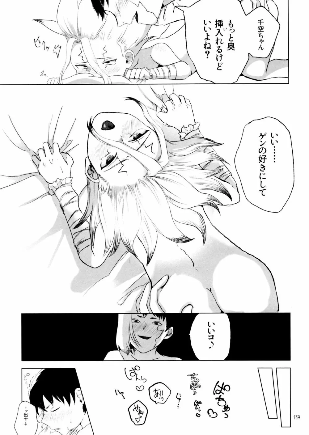 秘密のコフレ【ゲン千性癖アンソロジー】 Page.139