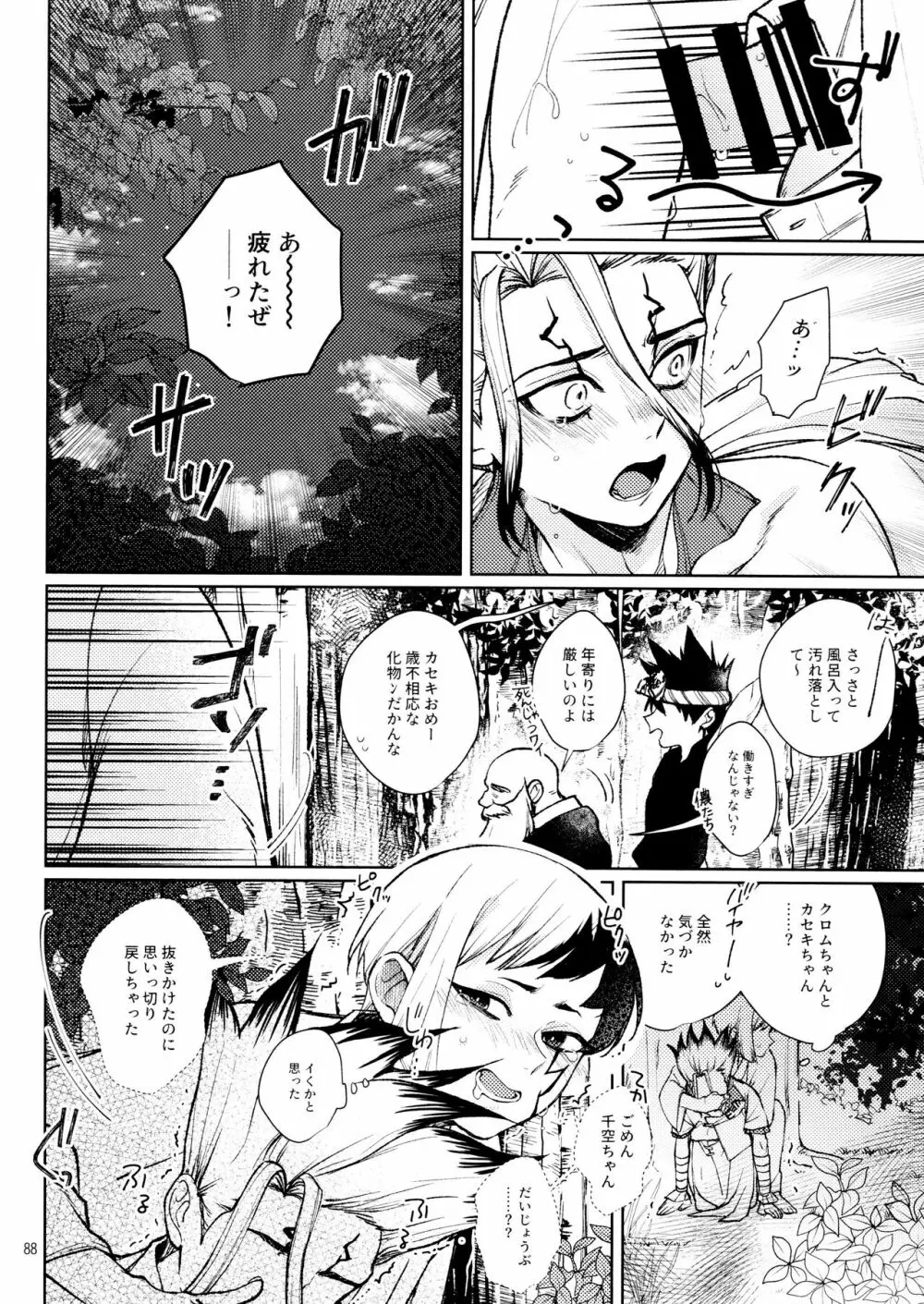 秘密のコフレ【ゲン千性癖アンソロジー】 Page.88