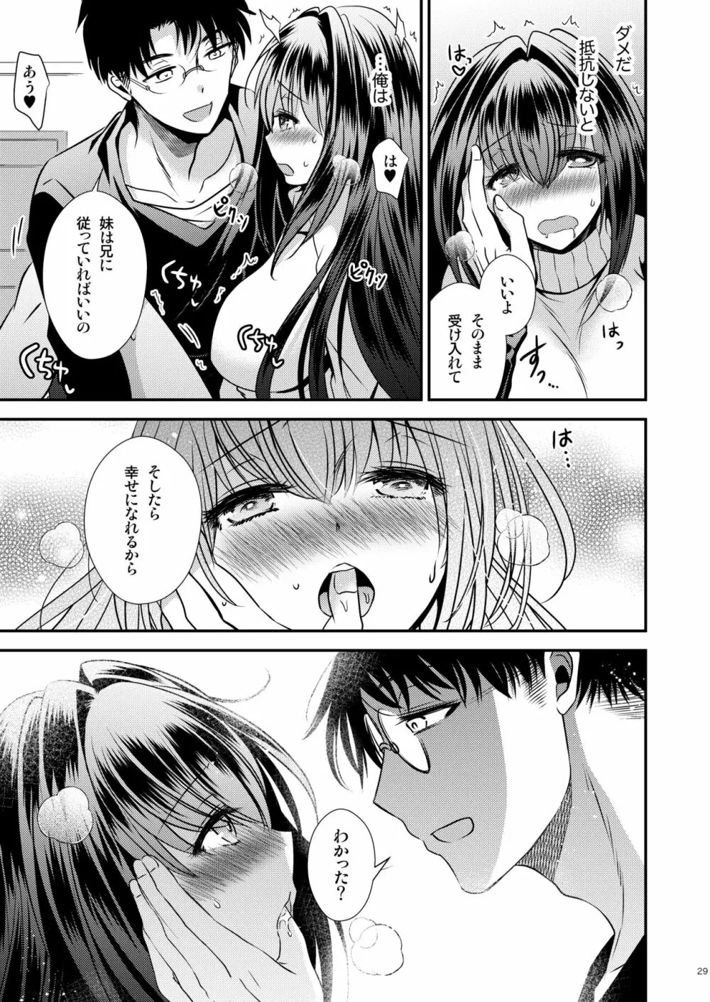 性欲処理に使っていた妹と入れ替わった兄 Page.29