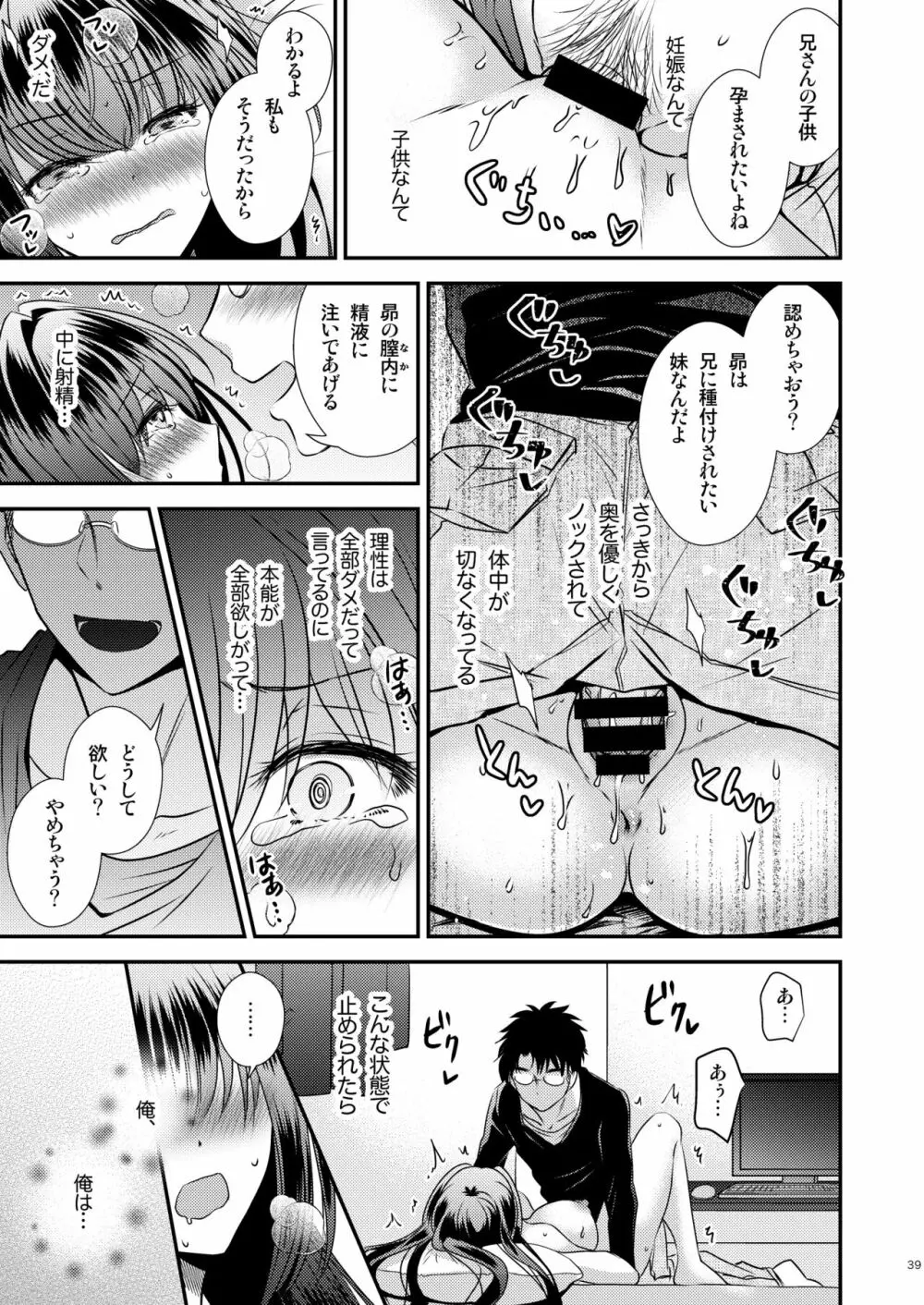 性欲処理に使っていた妹と入れ替わった兄 Page.39